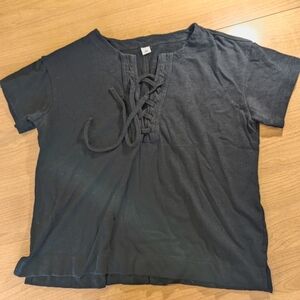 2 black Old Navy shirts
